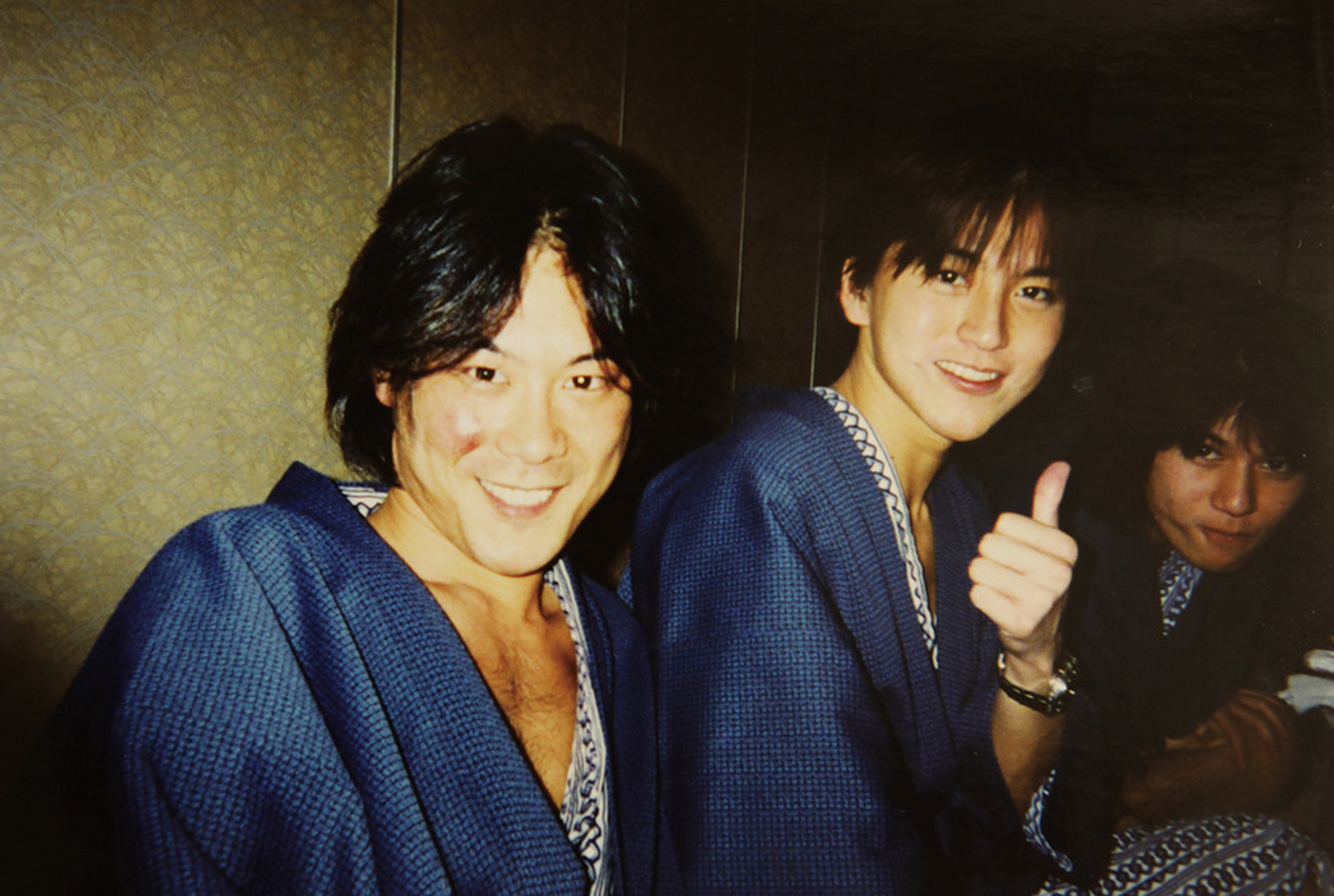 日本90年代的传奇牛郎-流星,本名水野正大,曾做过酒店服务员,调酒师