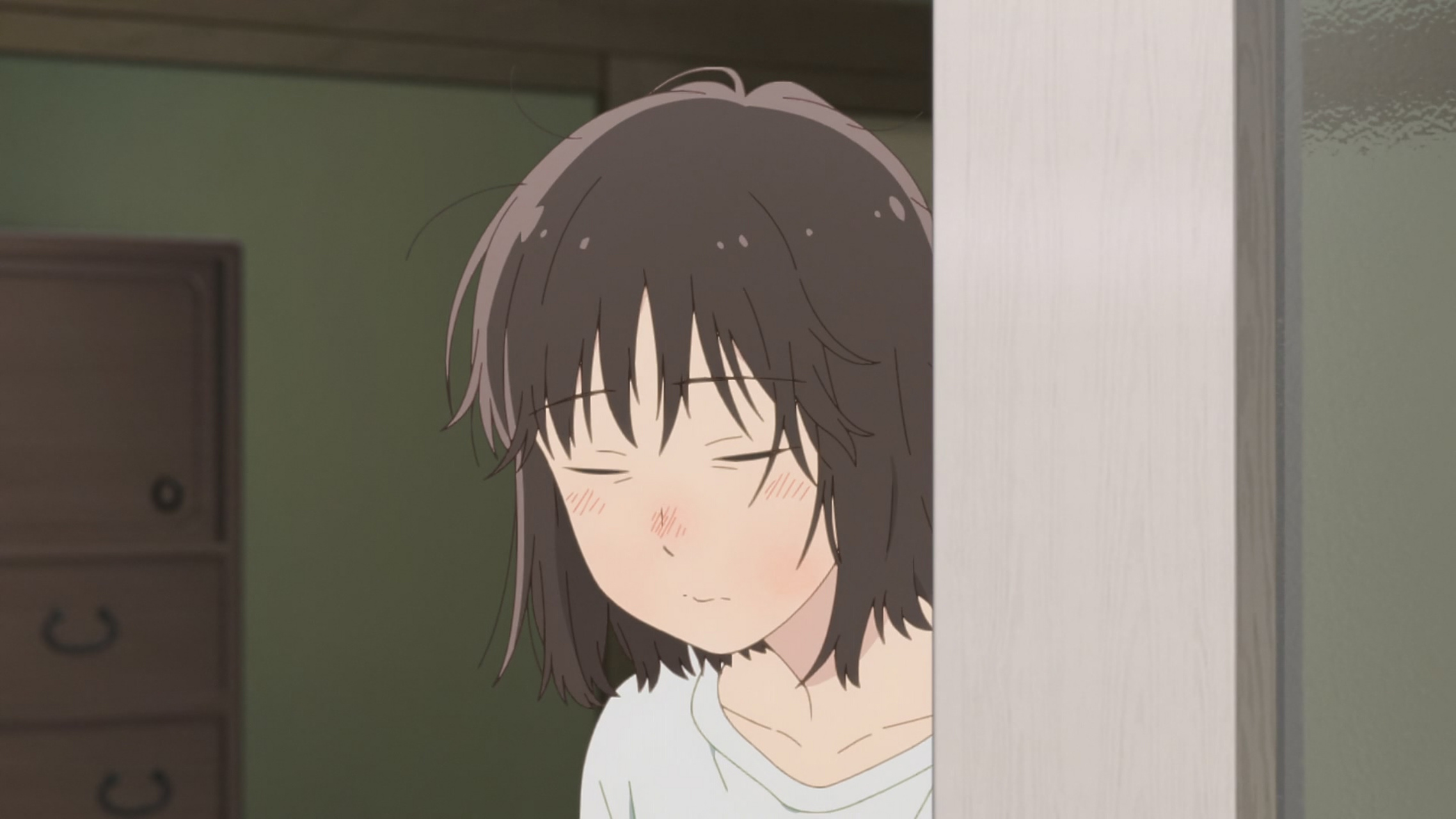 刚睡醒的你 #跃动青春# #谈动漫