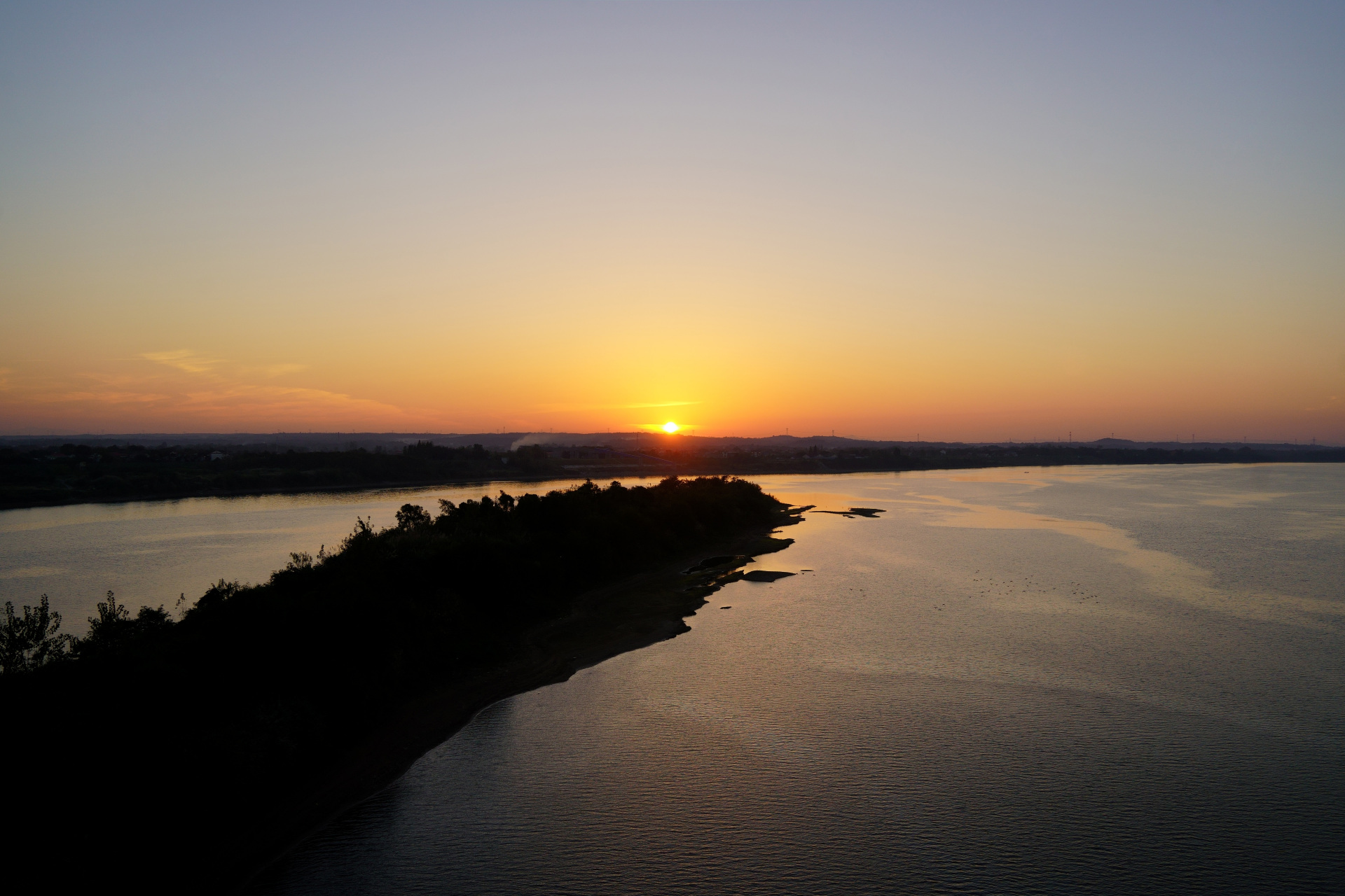 常德朗州大桥的美景