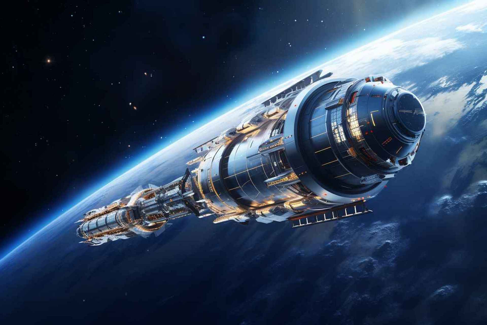 宇宙飞船规模:宇宙飞船的规模可能需要足够大,以提供宇航员在长期