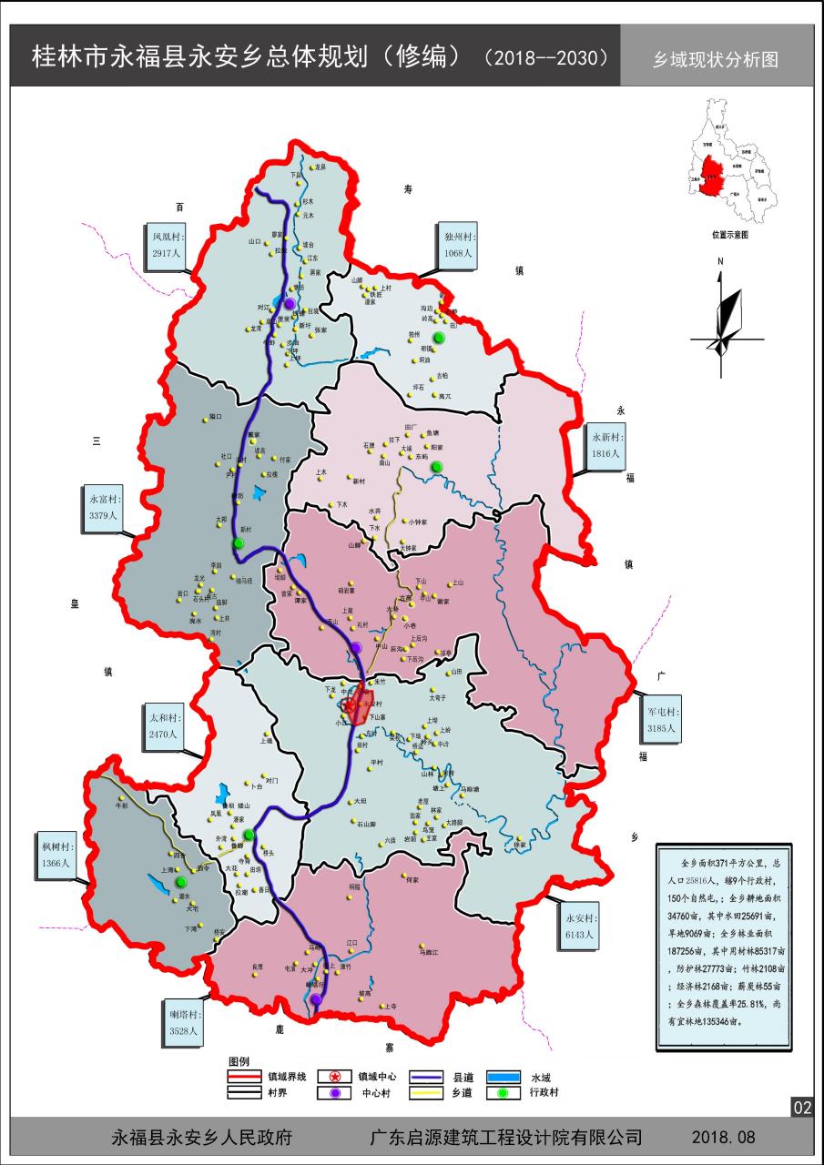 桂林市永福县永安乡总体规划(修编)2018