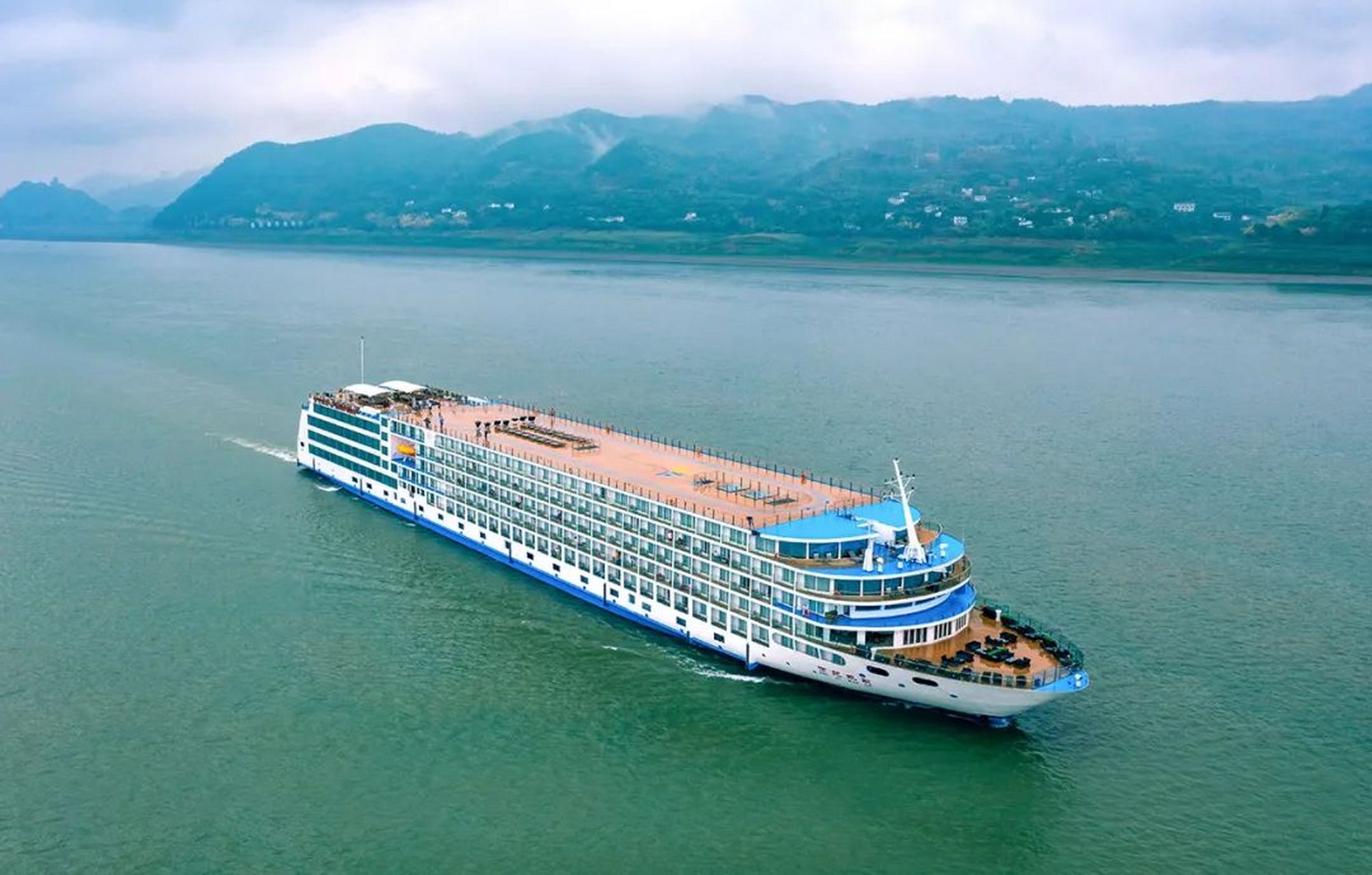 世纪游轮首航,我在绿洲住进了山水画卷!