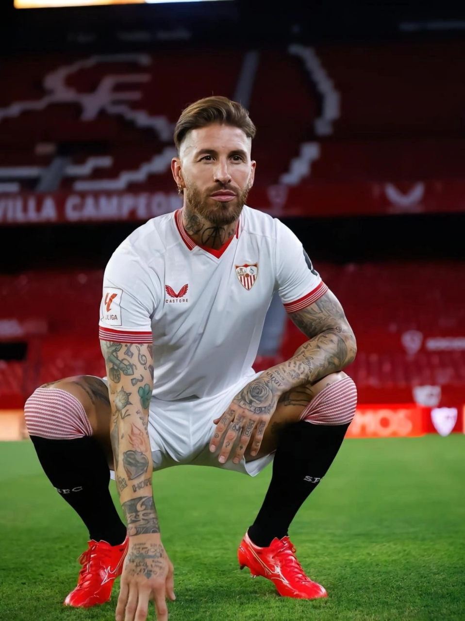 拉莫斯更新社媒:我将是塞维永远的支持者,直到我死去的那一天.