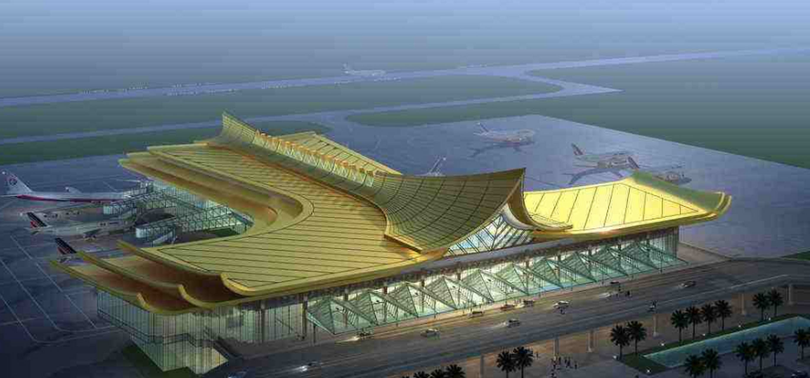 在它境内的普安镇被选作是广安机场的选址地,所以预计会在这里建设一