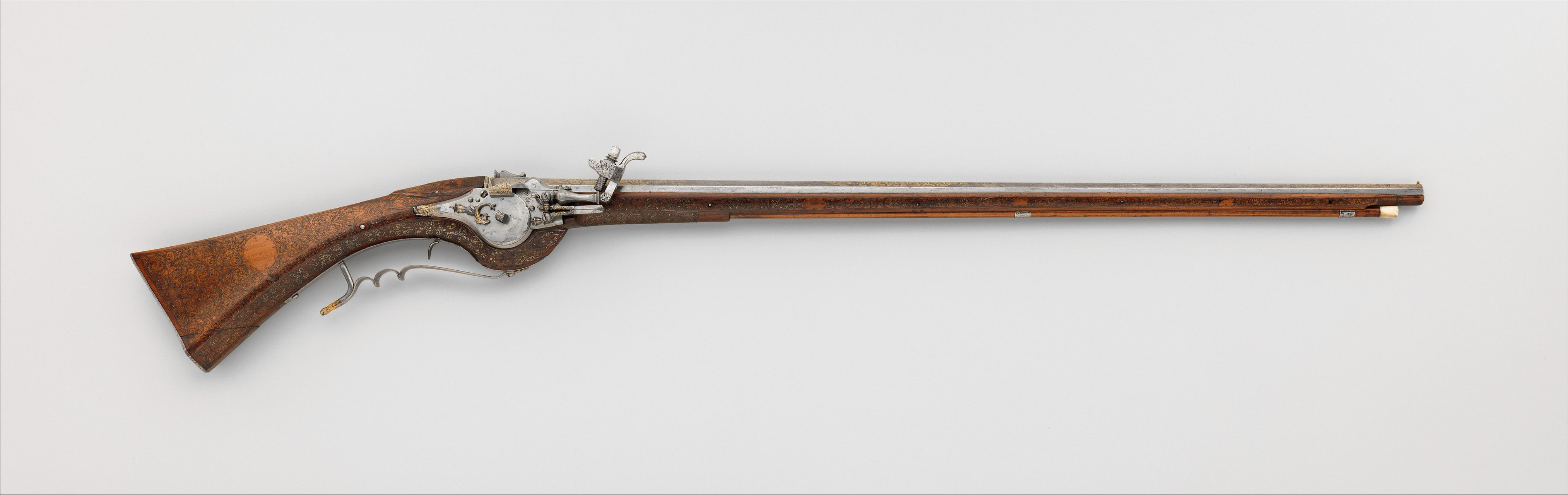 武器志:簧轮枪 (17世纪法国皇室藏品   现藏纽约大都会博物馆)(图1至