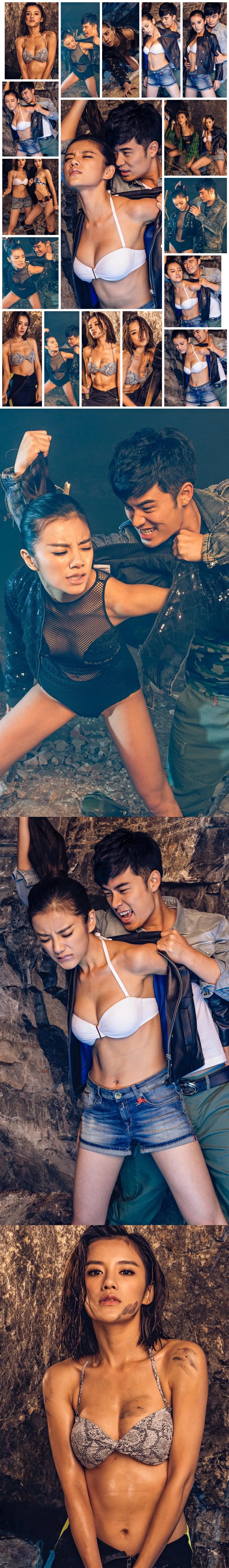 百家号星火计划# 陈赫(1985年)&伊一(1989年),男人装写真.