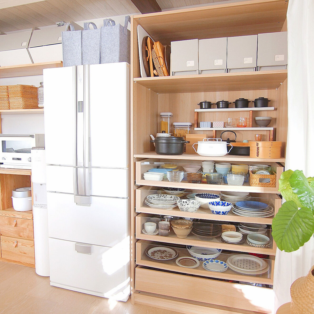 9215今天给你总结日本主妇厨房3个收纳秘诀,很实用