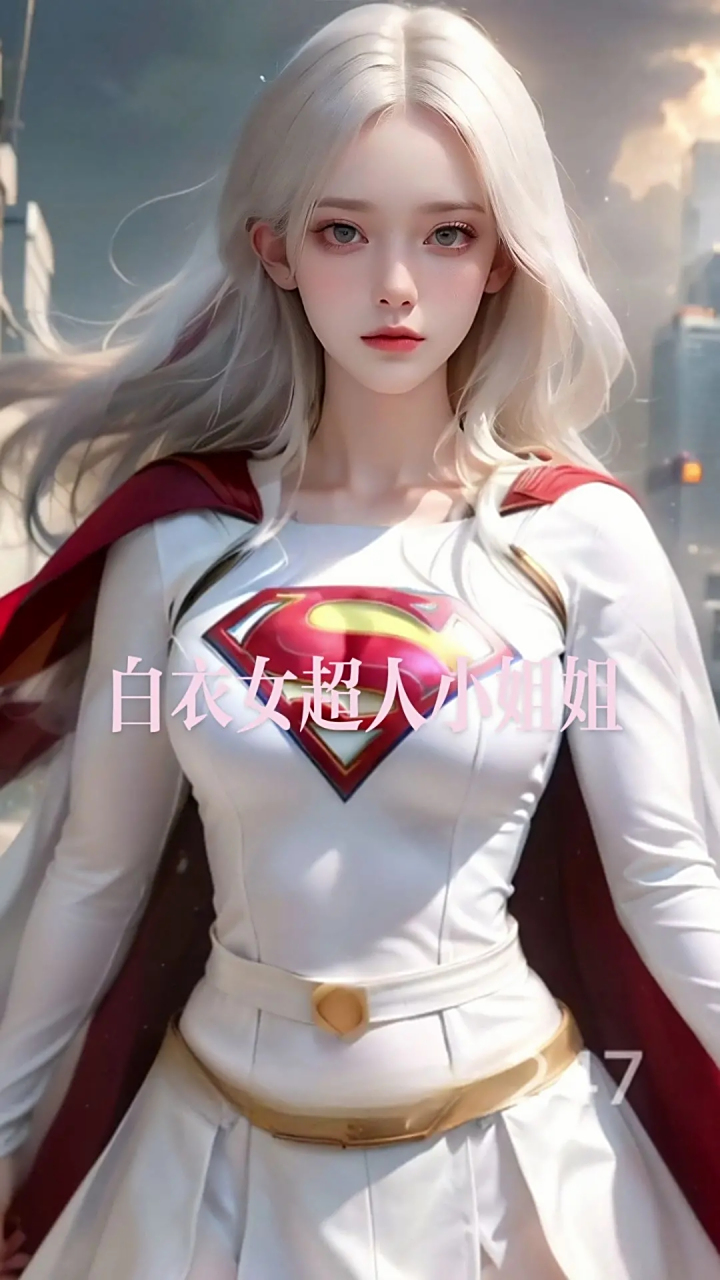白衣女超人你见过吗?