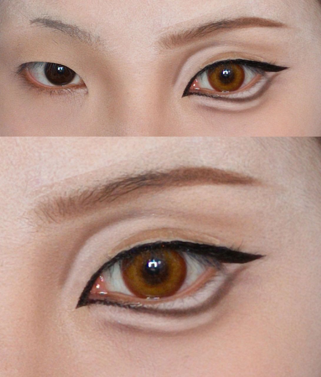 单眼皮cos运动番万用眼妆 国庆这么多漫展,此时不学化妆更待何时 宝宝