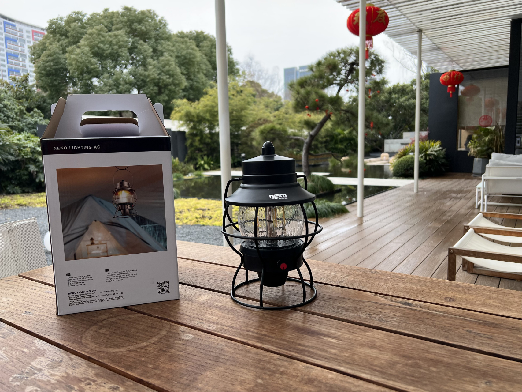 neko照明定制的露营氛围复古马灯!