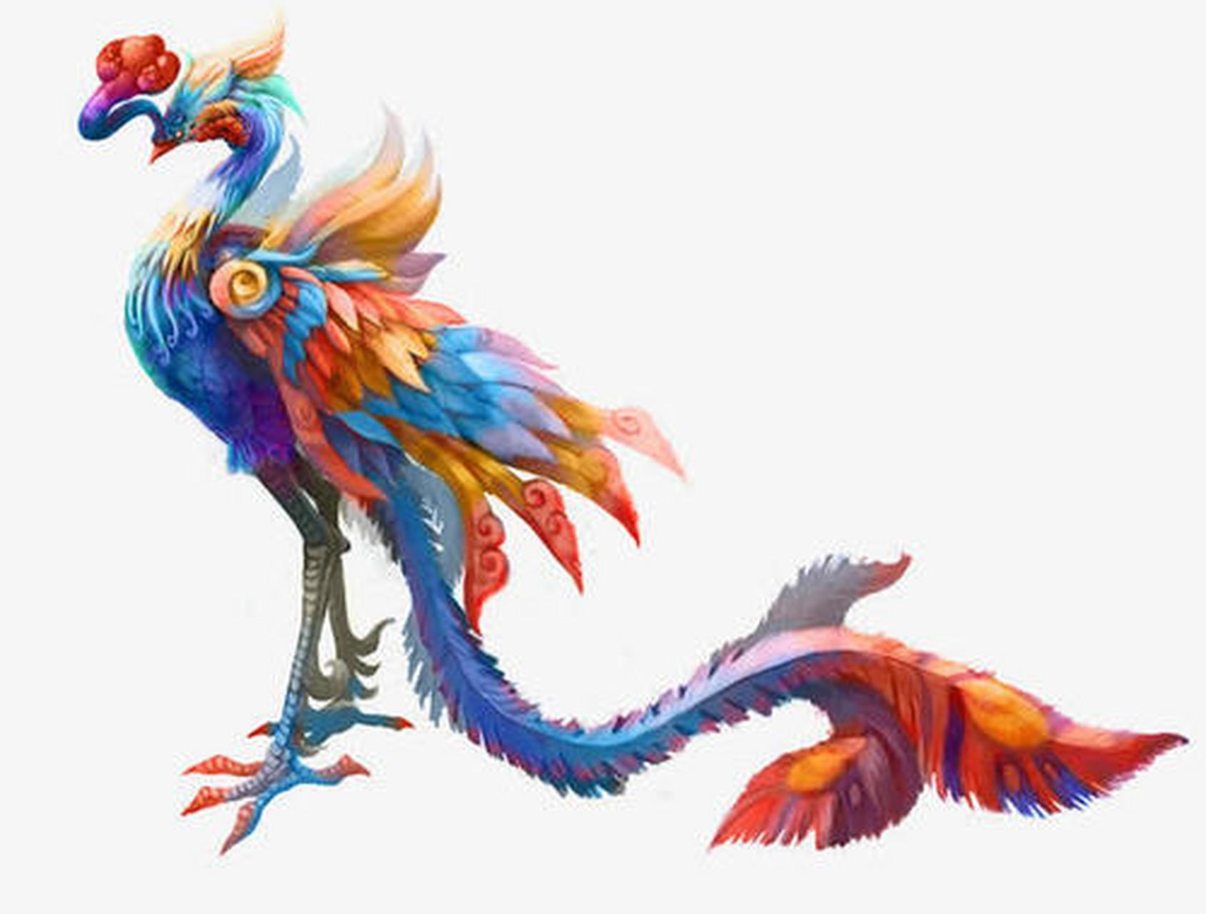 重明鸟,其形似鸡,鸣声如凤,此鸟两目都有两个眼珠,所以叫作重明鸟,亦