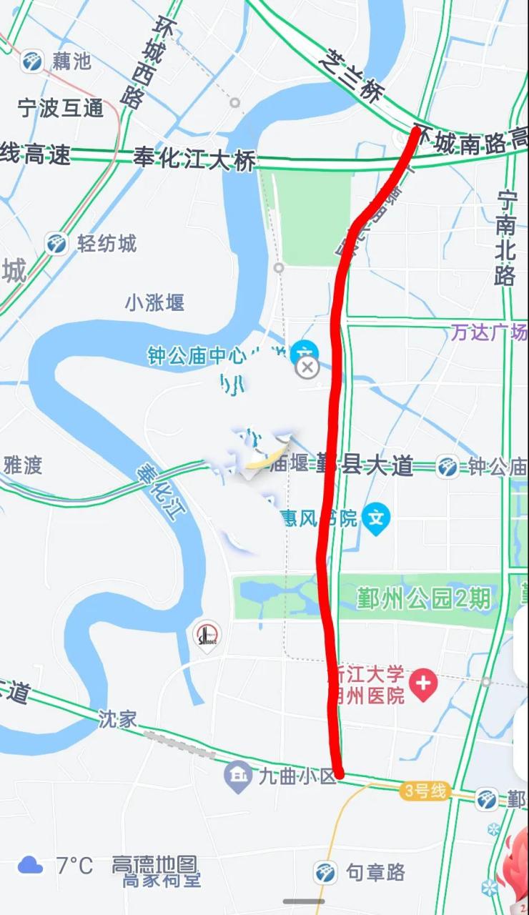 广德湖高架作为连接环城南路高架及鄞州大道高架的南北链接线,规划