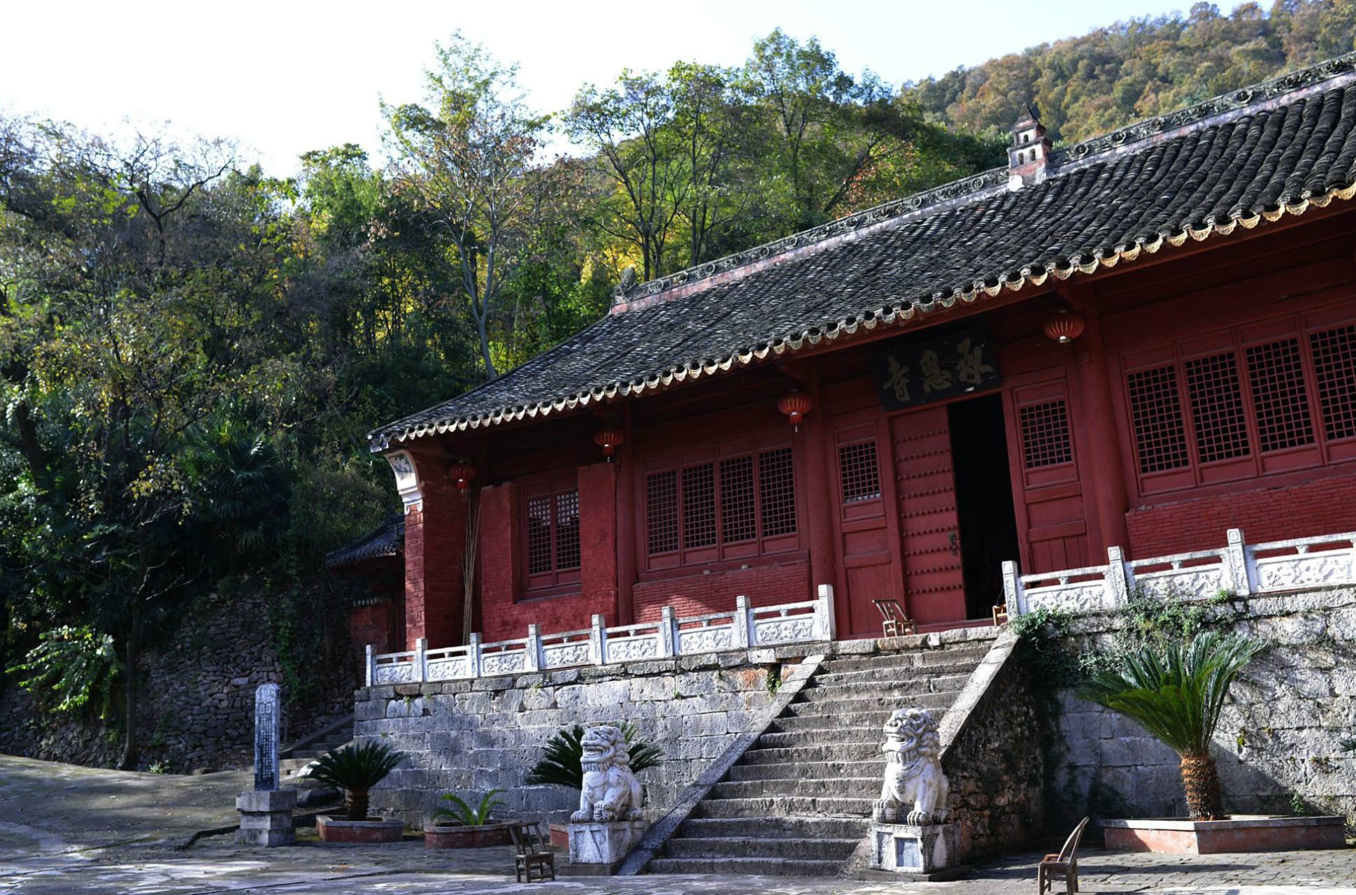 千年古刹承恩寺位于湖北省襄阳市谷城县东南45公里处,该寺始建于隋,初