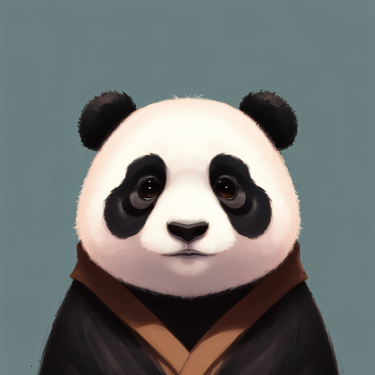 可爱熊猫头像 萌萌图片