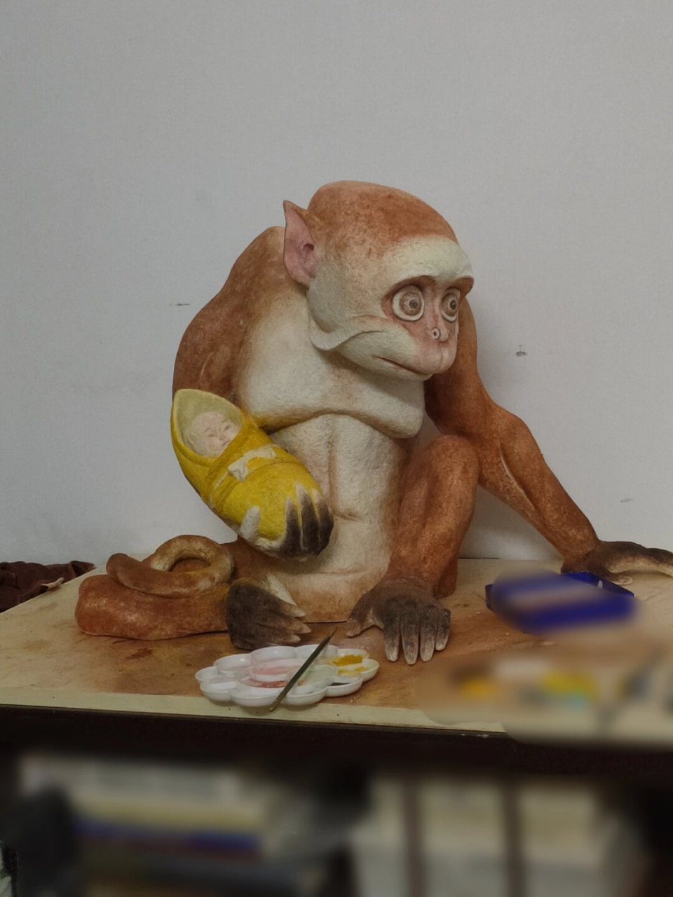 纸浆雕塑创作过程  【创意无限99】纸浆雕塑创作过程大揭秘!