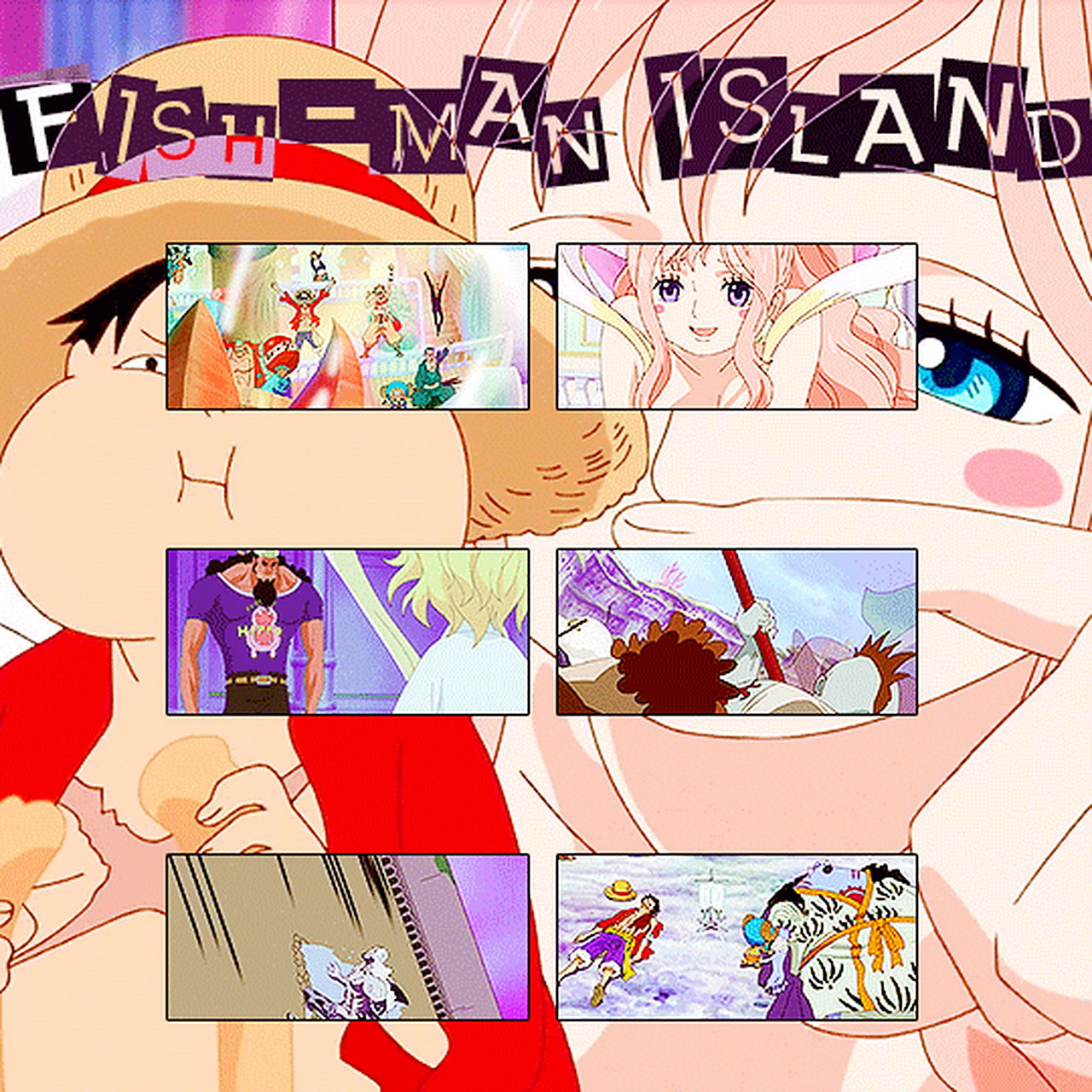 鱼人岛篇 #海贼王# #动漫# #gif创作人