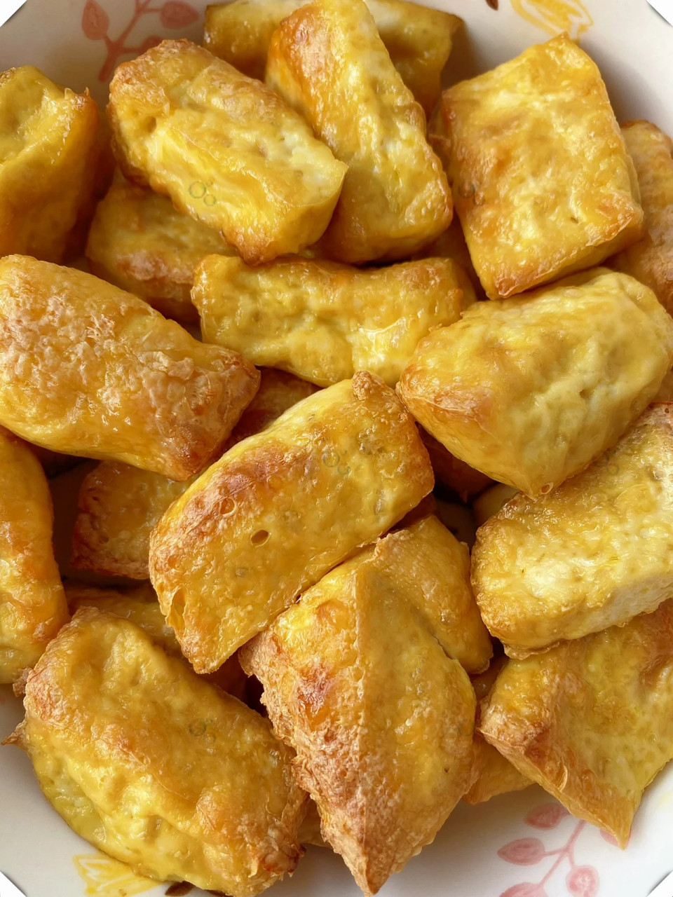 空气炸锅烤豆腐,巨好吃!