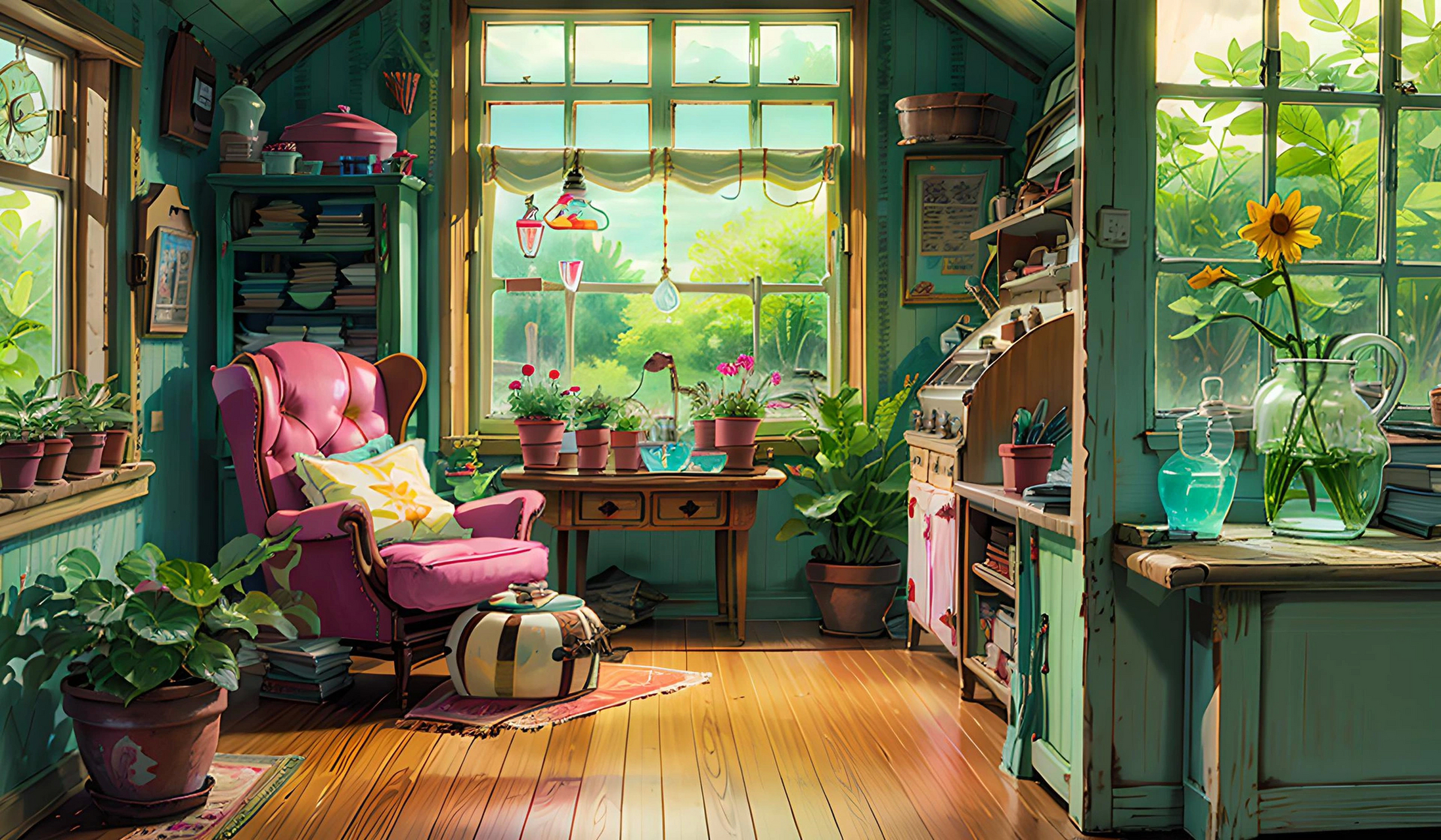 宫崎骏动画里的房间每个都长在我的心巴上啊