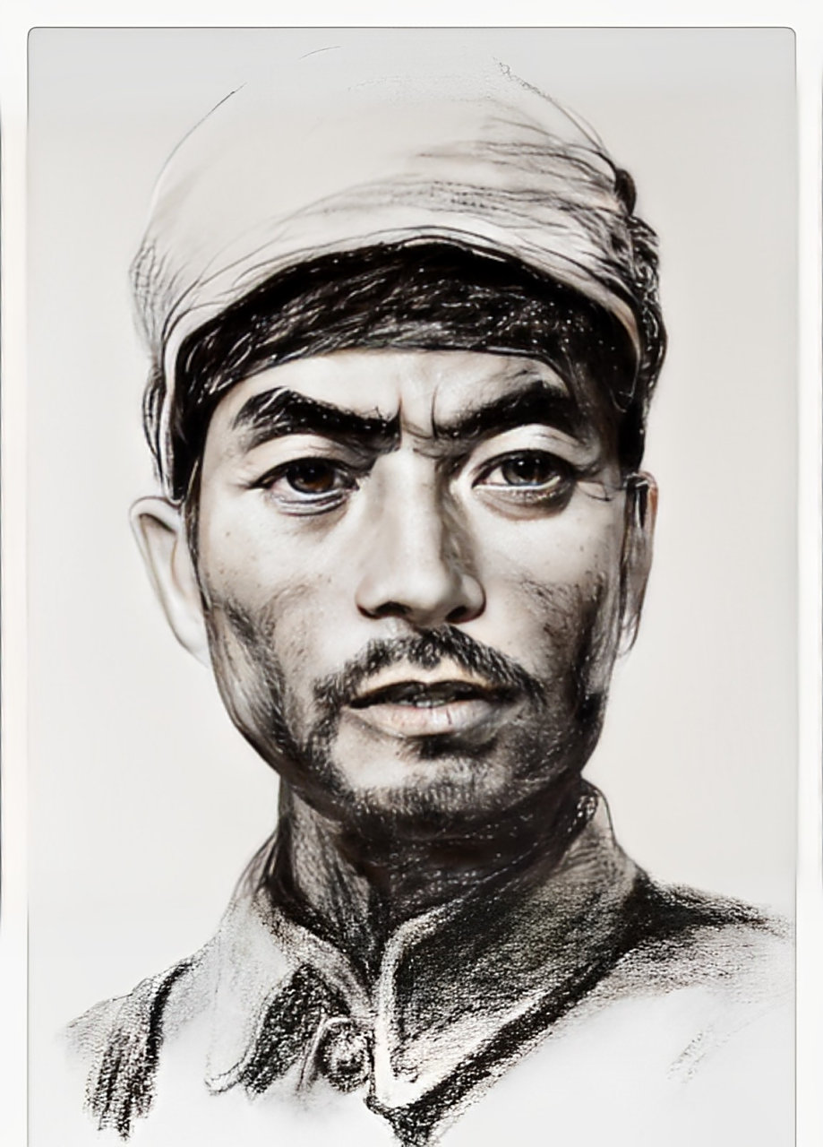 1942年,在他在一次战斗中杀死20名日本士兵后,尸首被日军公开肢解.