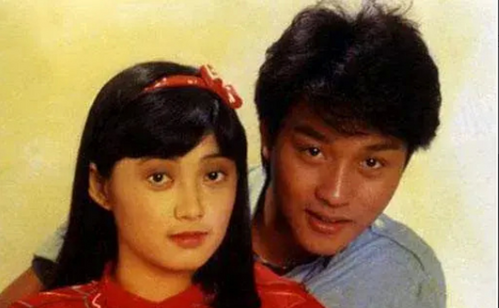 拍《新上海滩》,宁静跟张国荣撒起娇来:"你来当我干爹呗.