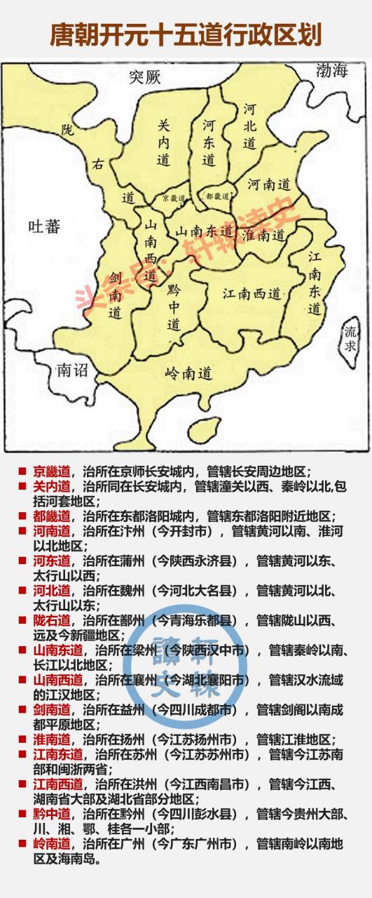 唐朝开元年间地图图片