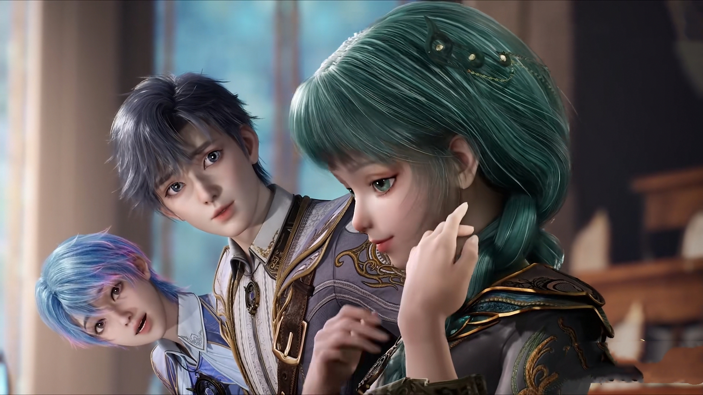 这三人关系很微妙,萧萧喜欢王冬,王冬喜欢霍雨浩