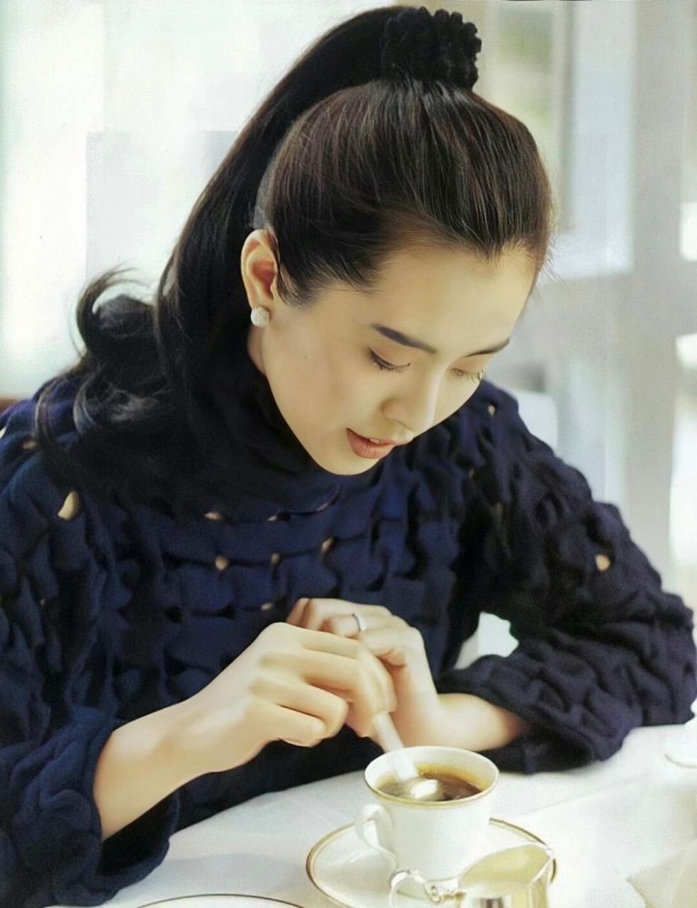 扎马尾的王祖贤 676767