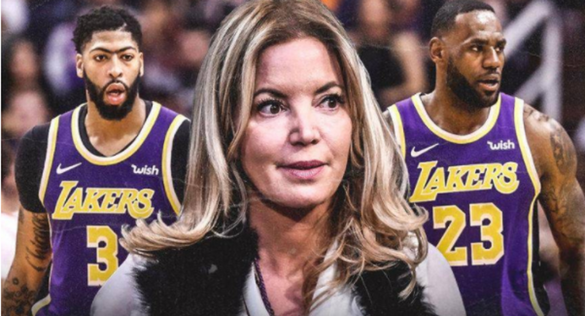 湖人老板珍妮-巴斯做客nba名嘴a-史密斯的一档节目中,谈到了自己的