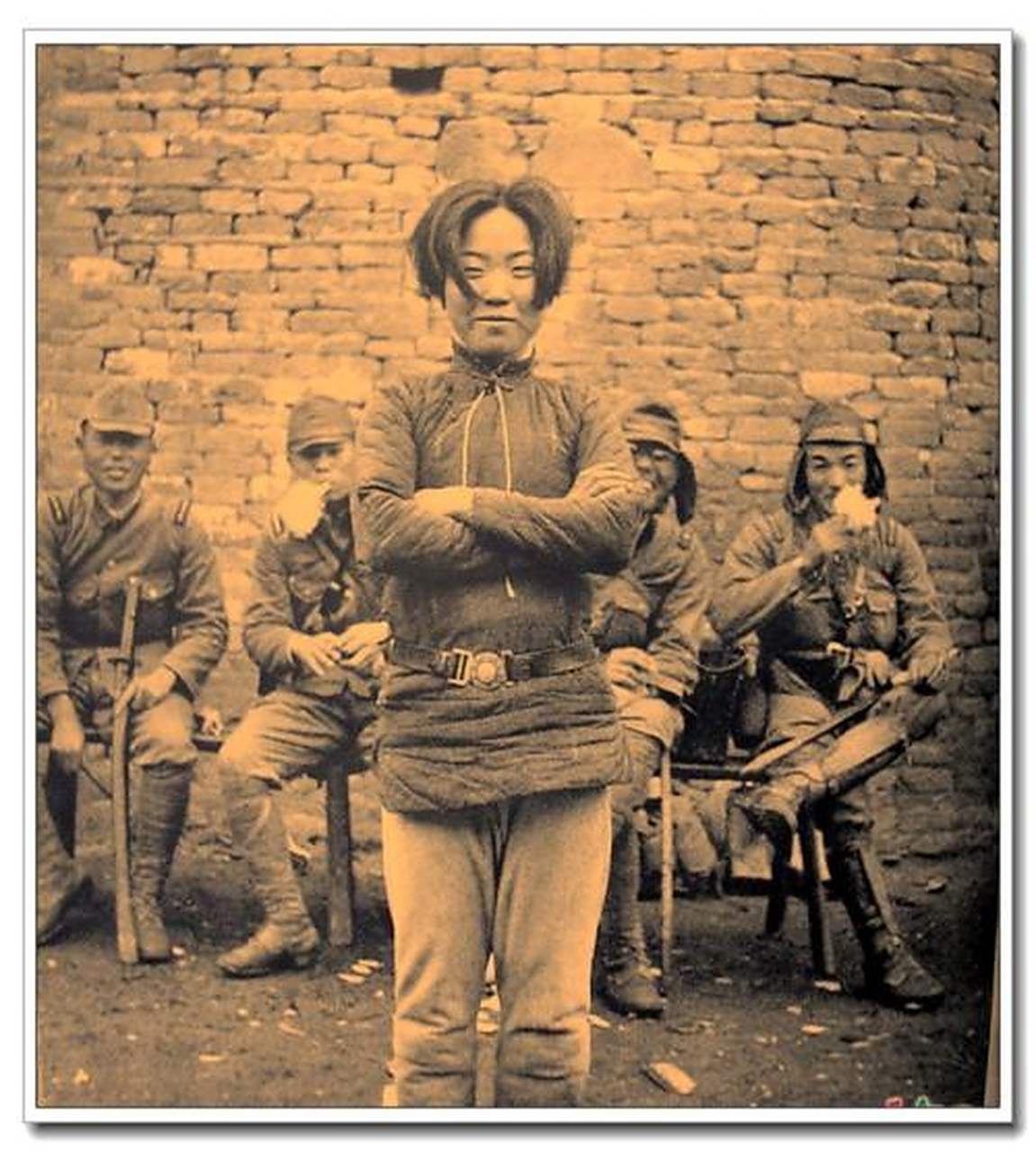 最美抗战女兵,惨遭日寇欺辱,牺牲时年仅24,最后照片令人生畏.