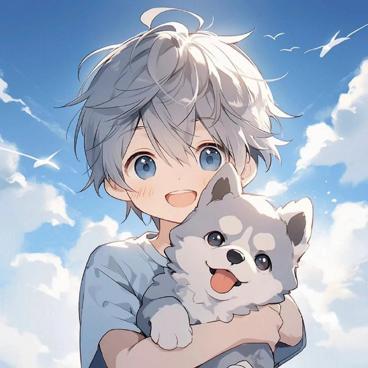 抱狗狗版可爱头像|男 676767