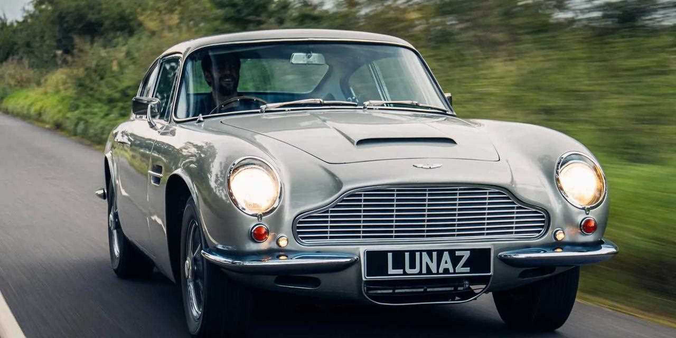 重塑经典 aston martin db6 ev by lunaz,英国老爷车电气化公司lunaz