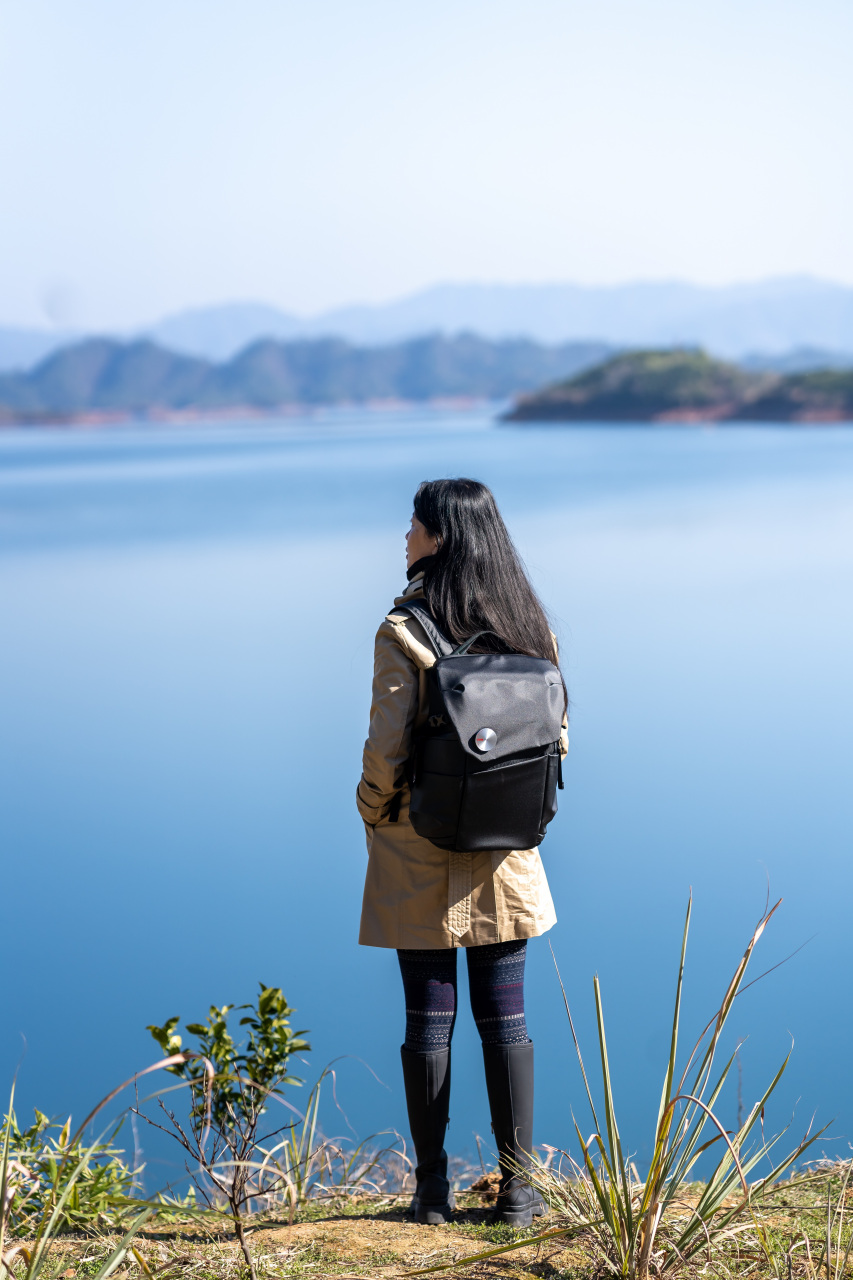 旅游拍照姿势 单人图片