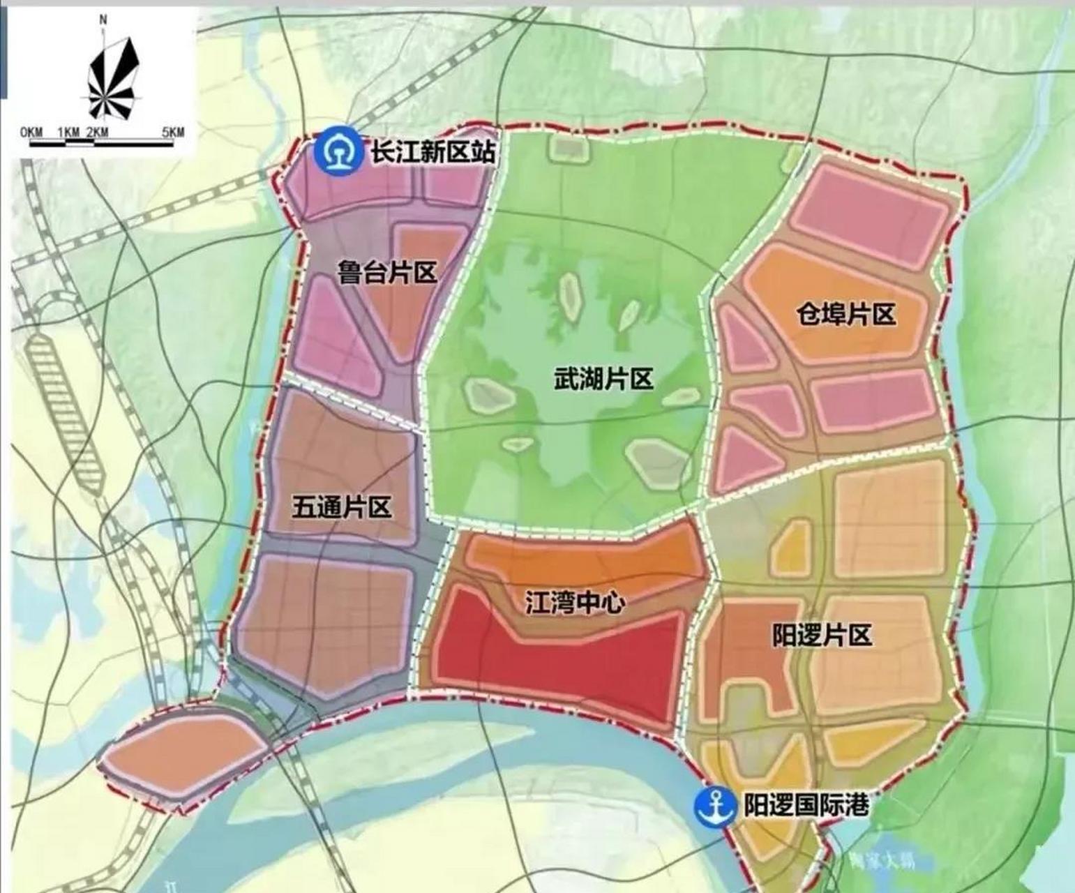 大潭办事处,前川街道,滠口街道,六指街道,新洲区阳逻街道,仓埠街道