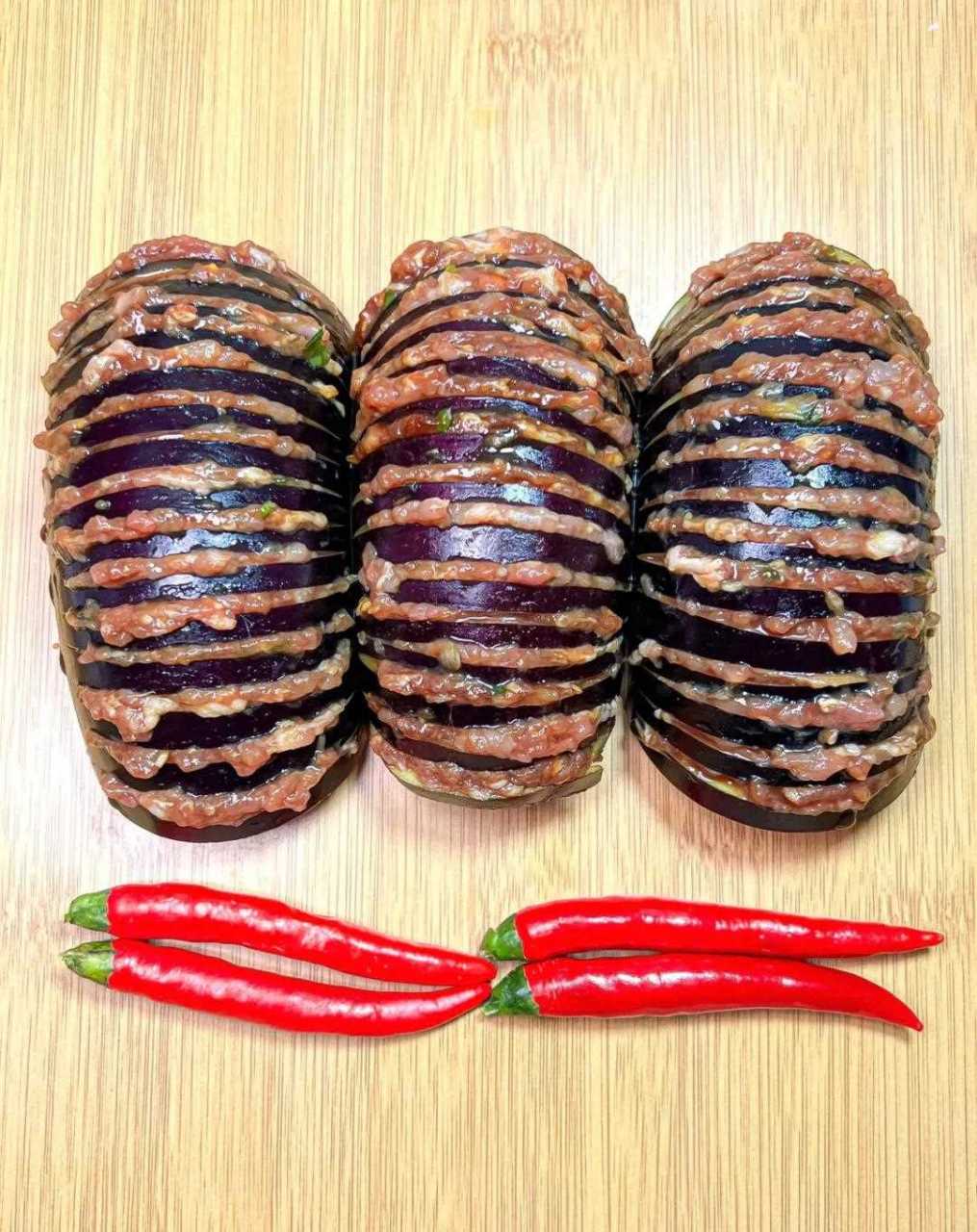 绝了[威武] 如果我开店,这个肉酿茄子一定是招牌!