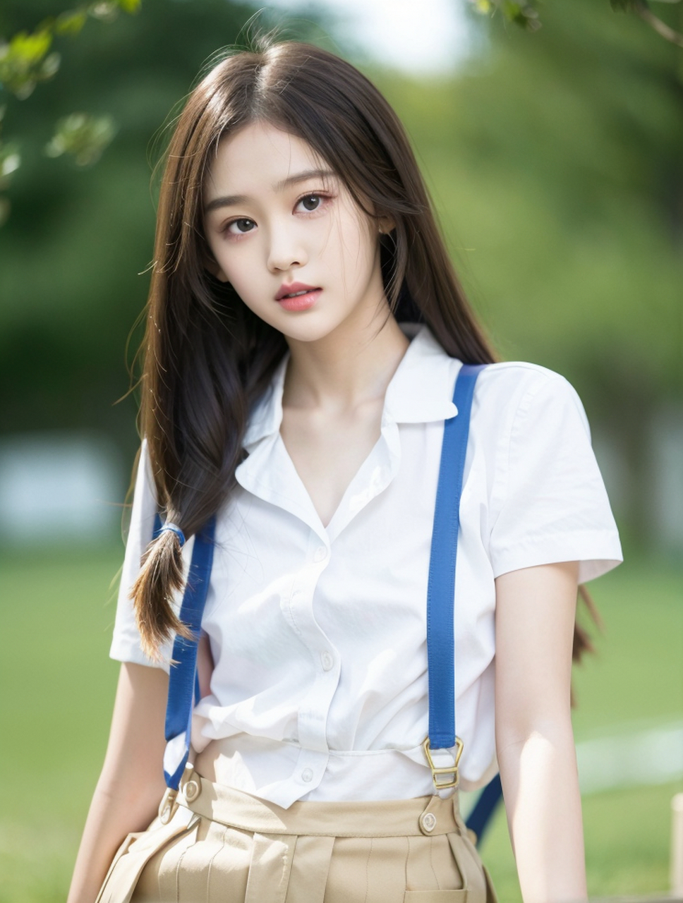 清纯美少女校园写真照片#青春美少女# #少女# #美女