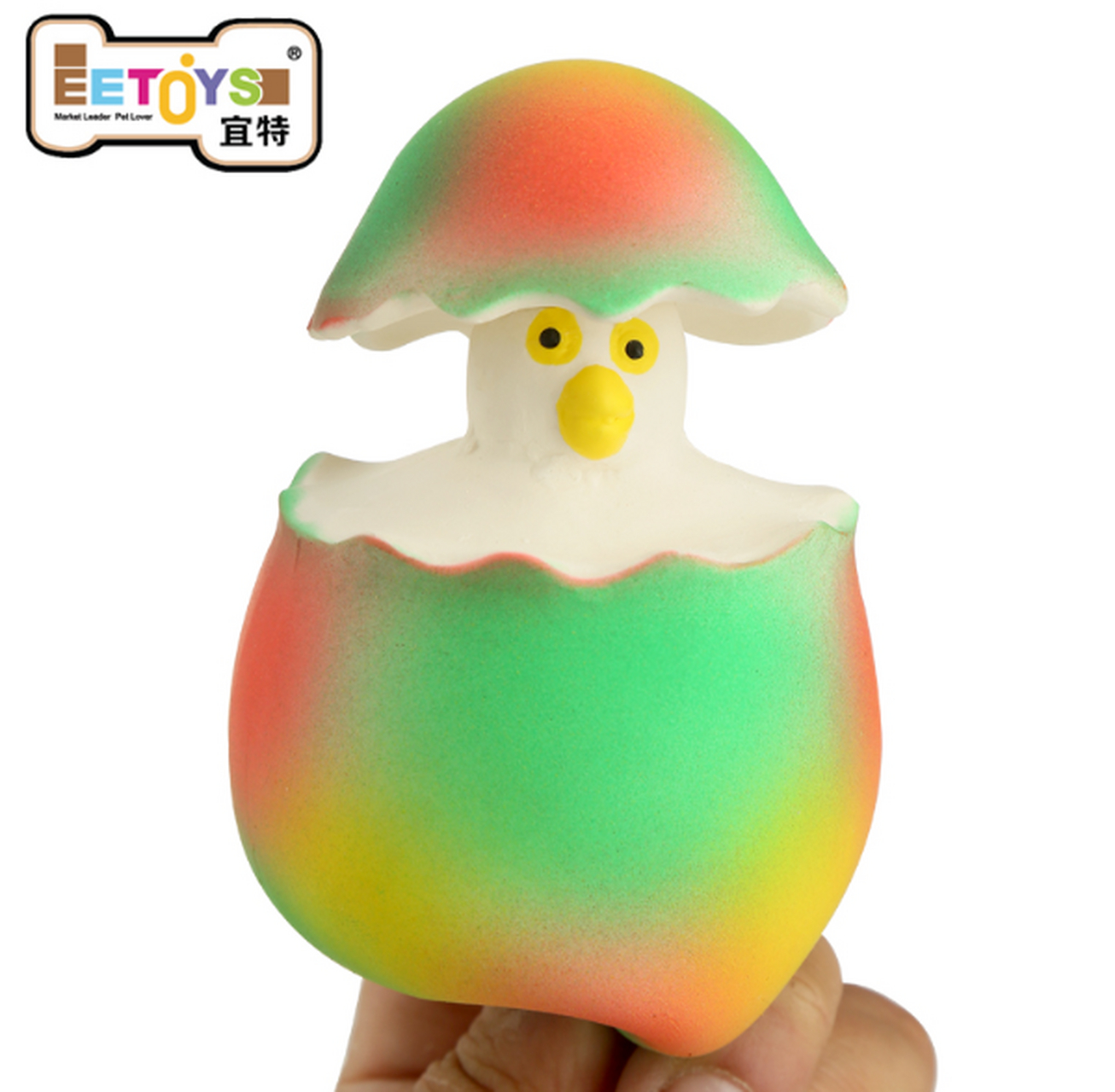 奇异玩具—逗狗神器  捏一下,破壳而出!