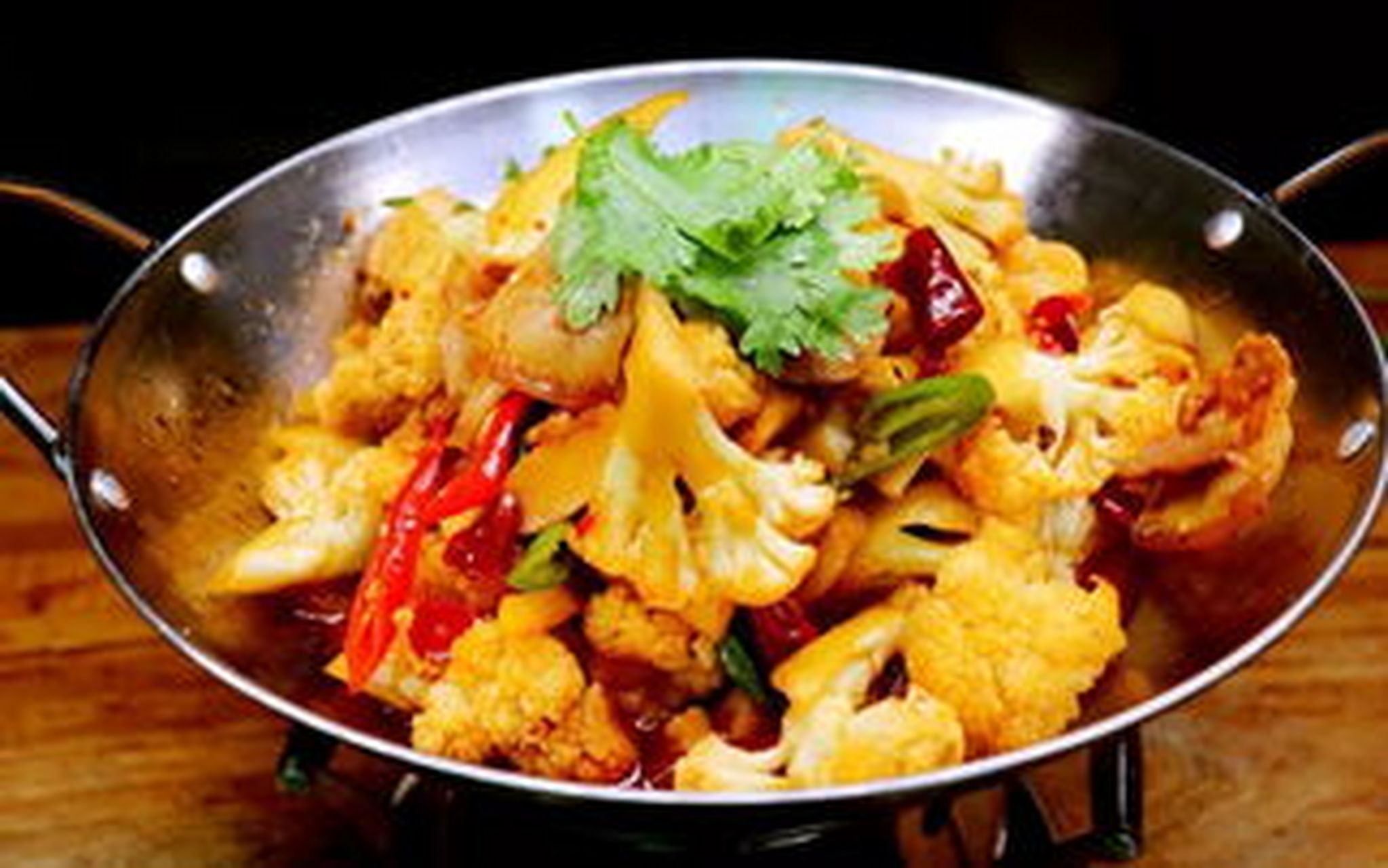 原来干锅不只是要肉才好吃,这道干锅花菜简直绝了