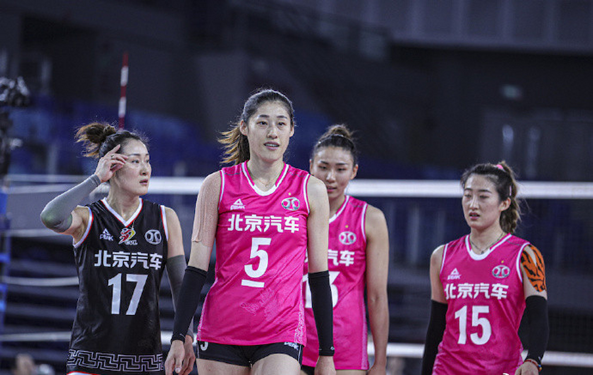 北京女排#  12月8日,2020-2021赛季女排联赛7-8名的比赛,北京女排:11