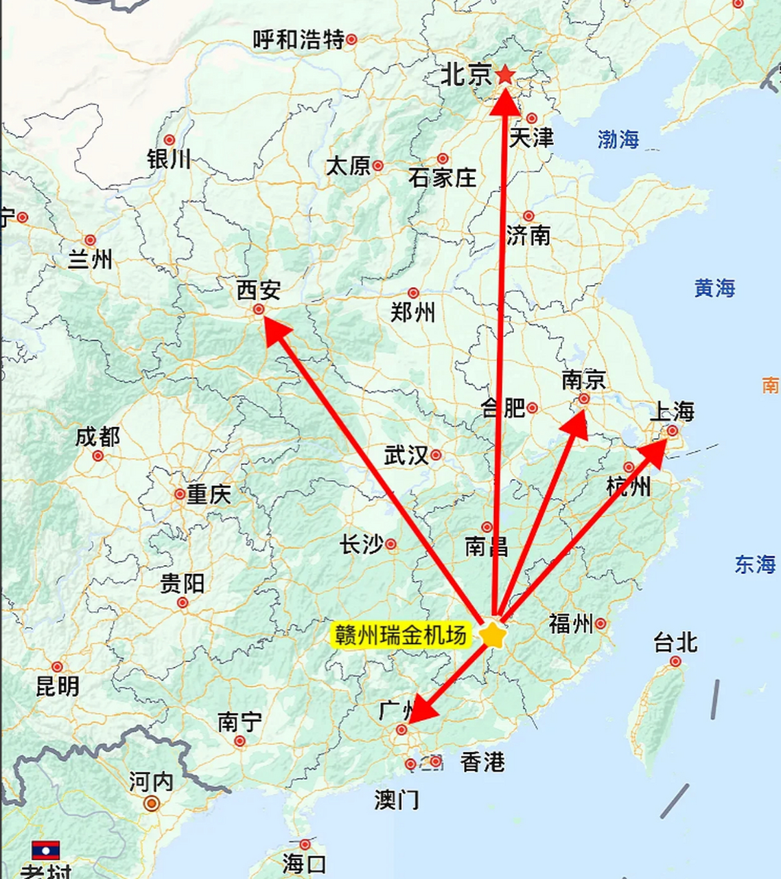 瑞金机场具体位置图片