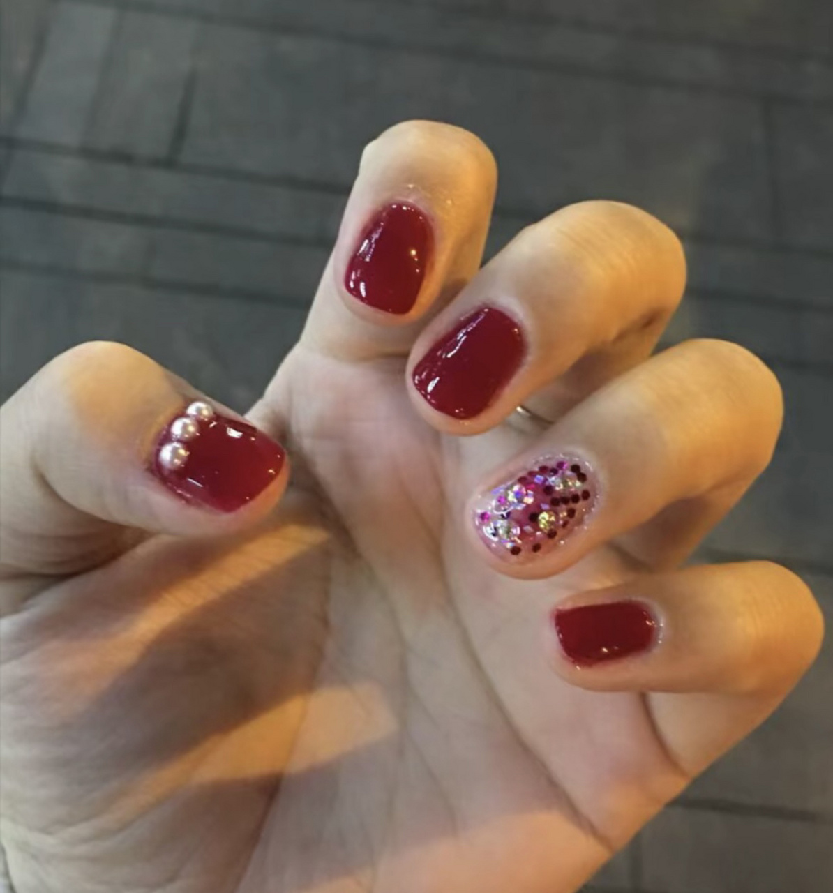 乌梅子酱美甲78  你浅浅的微笑 就像乌梅子酱 掐出水的嫩显白清透