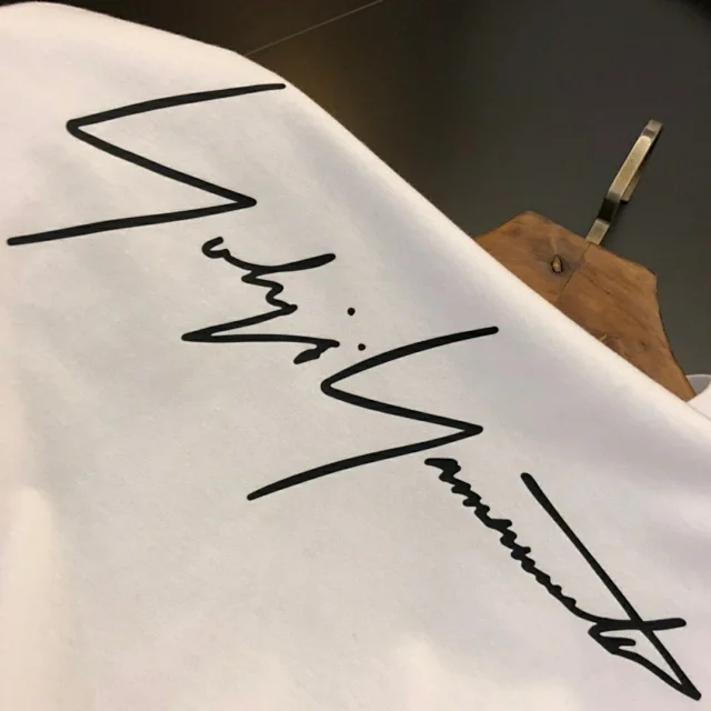 y-3山本耀司签名款tee