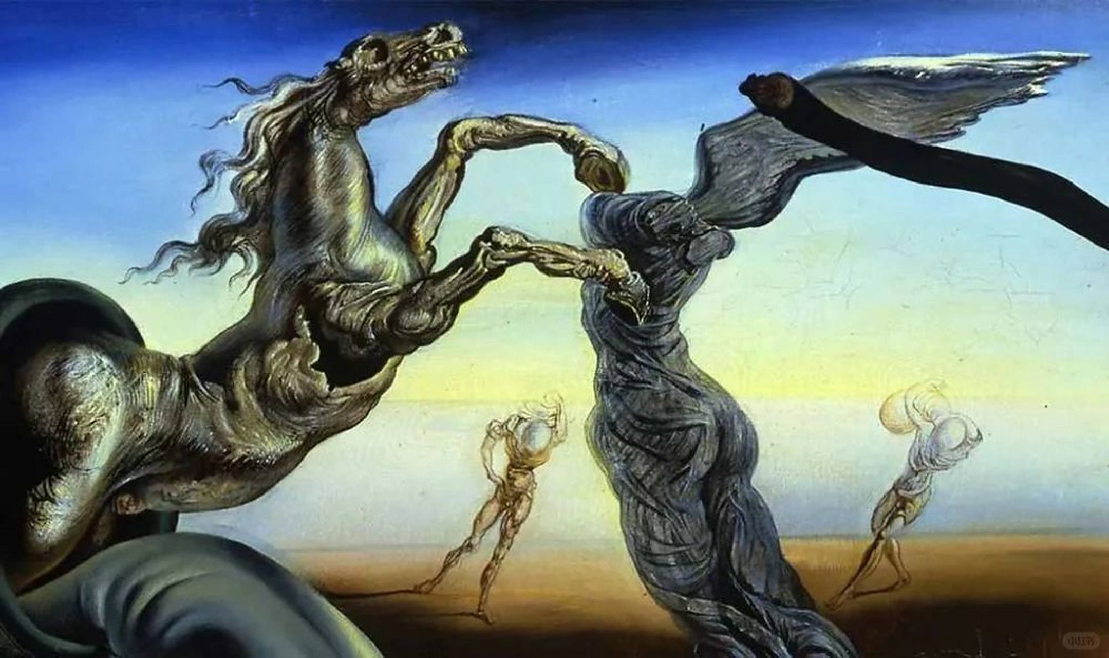 怎样画出梦境  达利说,不要害怕完美,因为你永远也得不到它.