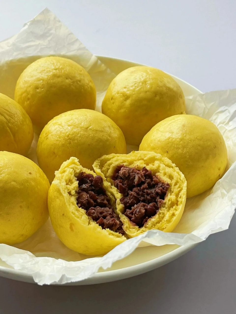 控糖早餐软乎乎的减脂南瓜豆沙包我太爱啦  准备食材: 红豆200g 南瓜