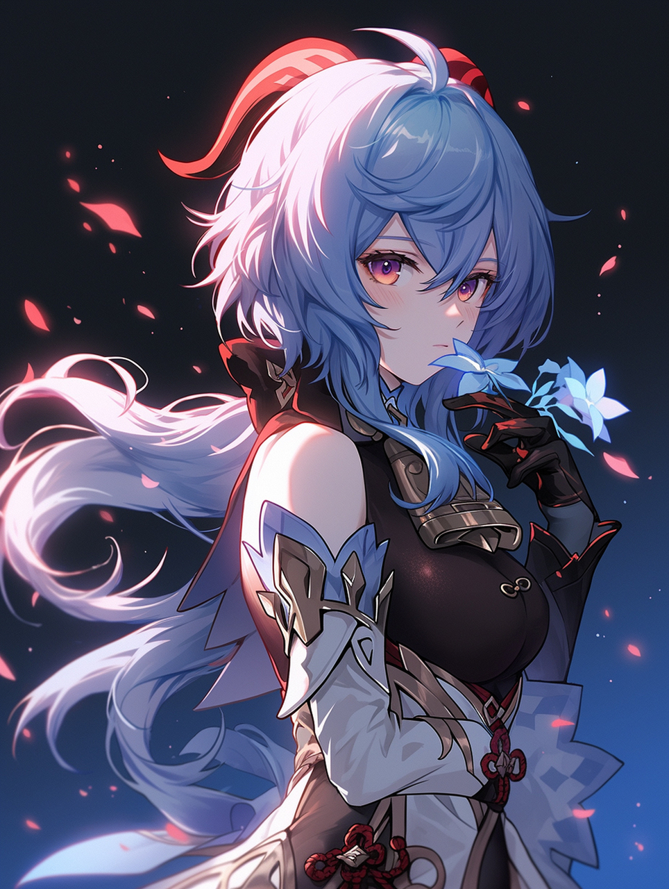 瑞兽麒麟  甘雨 就好椰羊这一口 画师:汤人烂