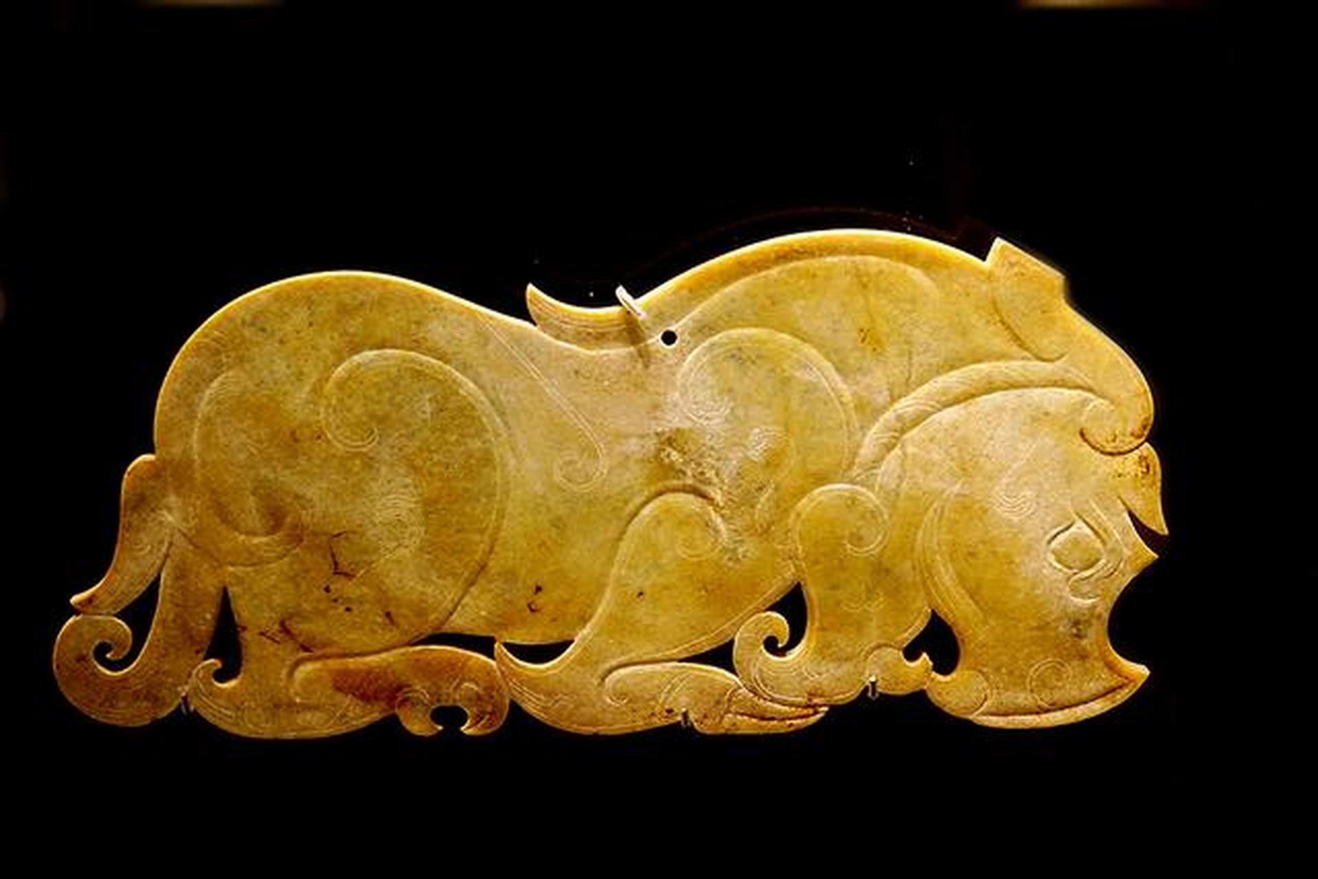 文物#  这是大英博物馆收藏的一组中国玉器.