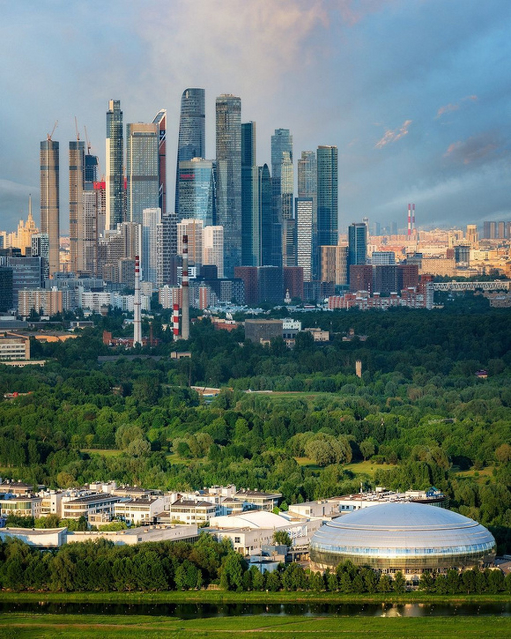 莫斯科cbd是毋庸置疑的欧洲大哥,不输我国一线城市.
