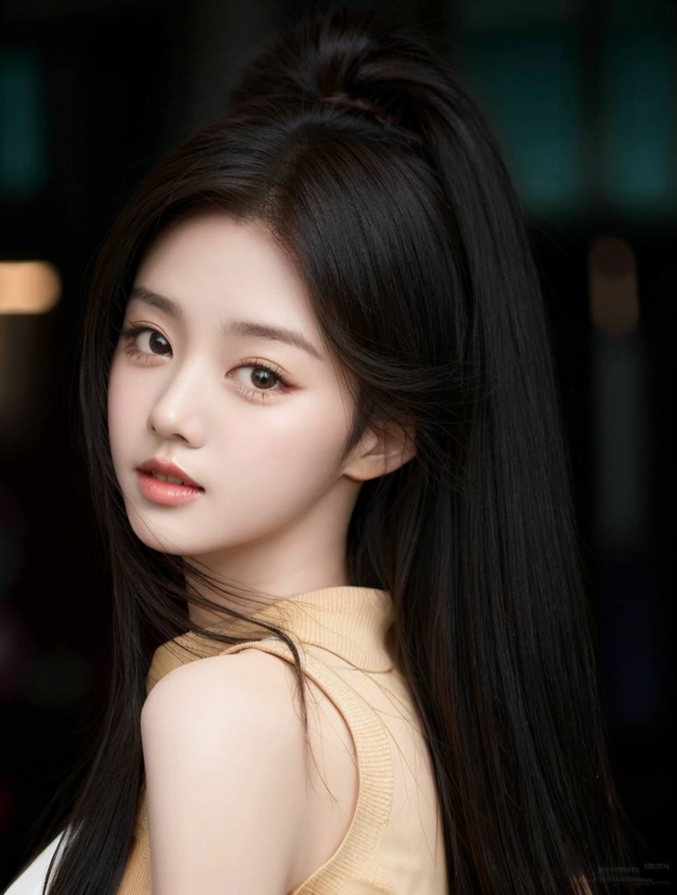 精致侧颜美女,气质美少女,白净女神高清壁纸#美女# #女人