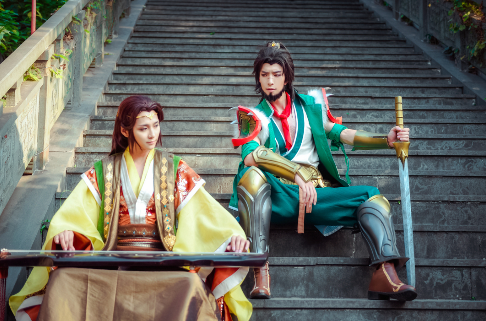 粉丝发了几张《三国杀》孙笨笨的cos图,看了之后大家惊呼"怎么有点