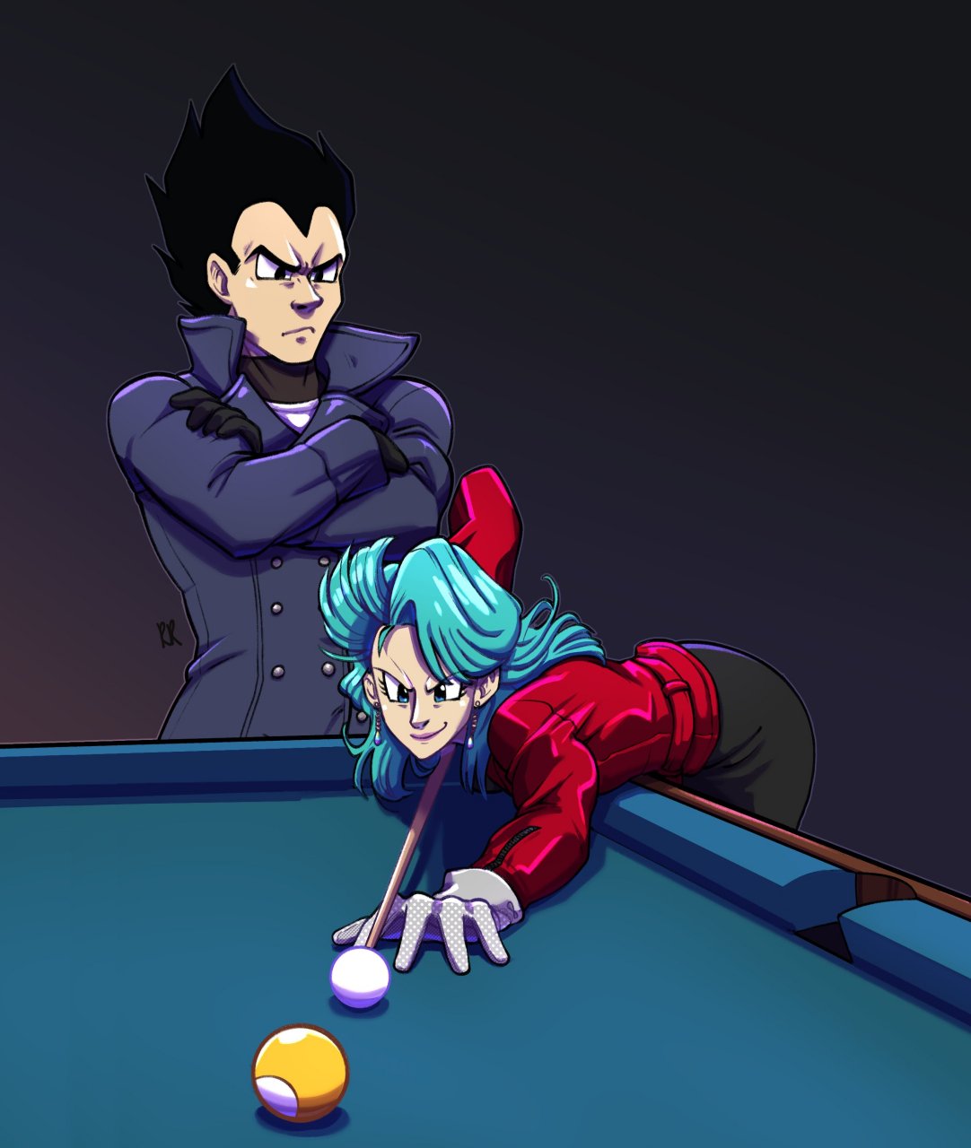 龙珠# 贝吉塔和布尔玛