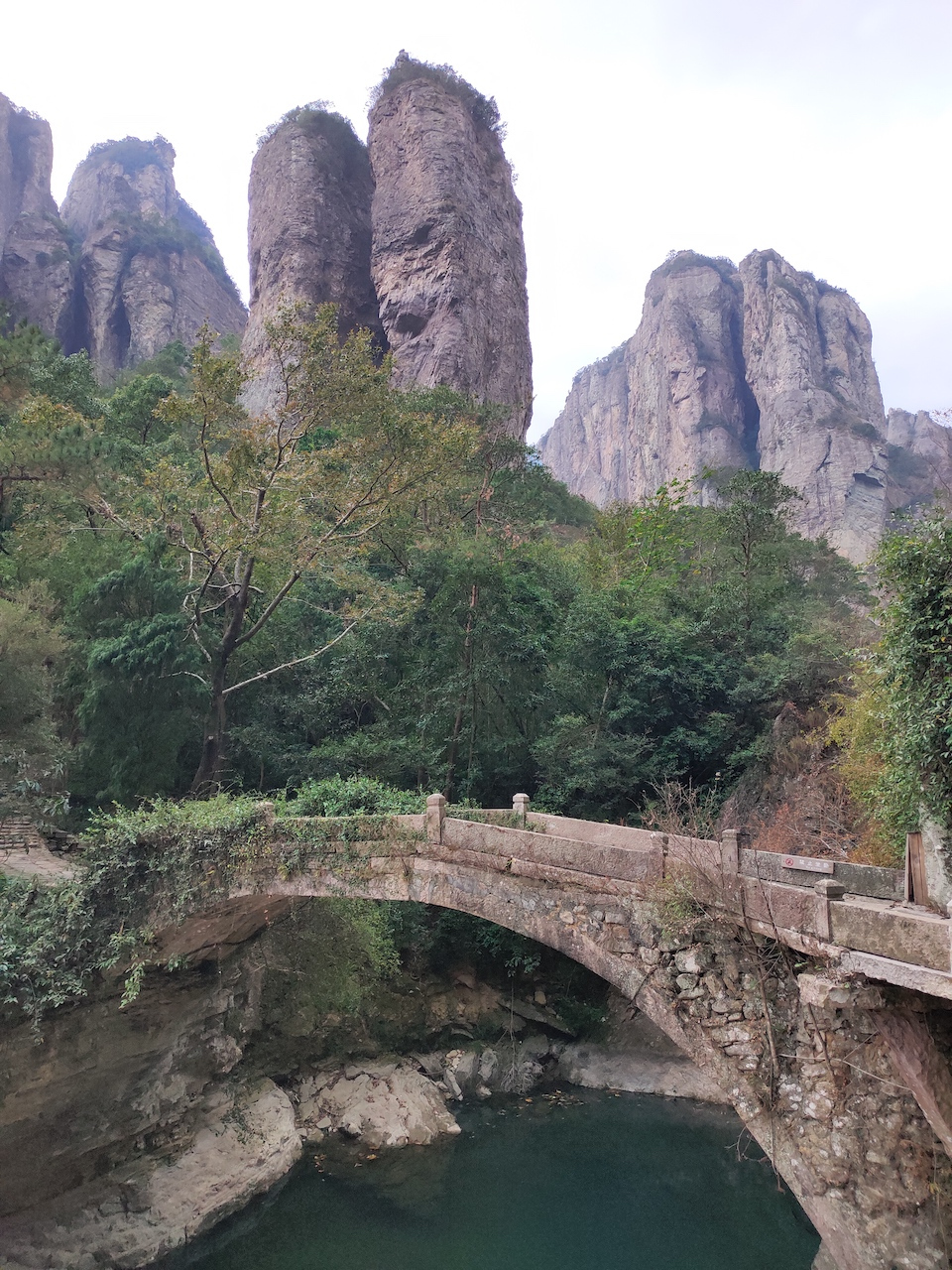 浙江温州,雁荡山,果盒桥.